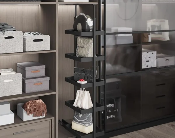 Shelf Unit with Rail