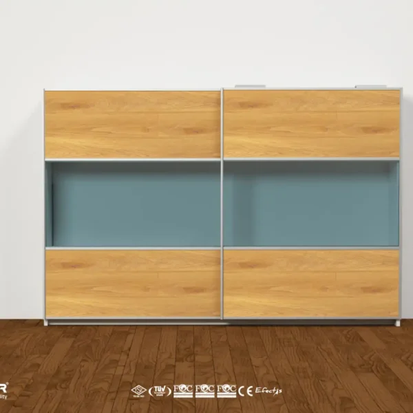 100 KG ADJUSTABLE SLIDING WARDROBE SYSTEM